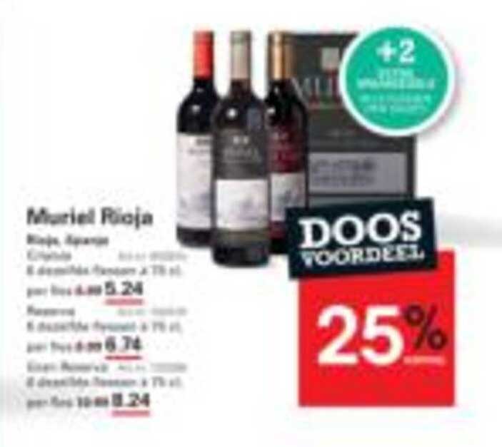 Muriel Rioja - DOOS VOORDEEL 25% KORTING