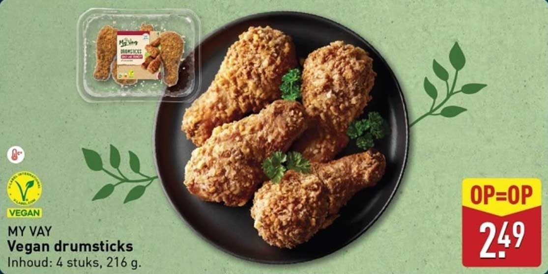 MY VAY Vegan drumsticks