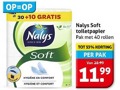 Nalys Soft toiletpapier