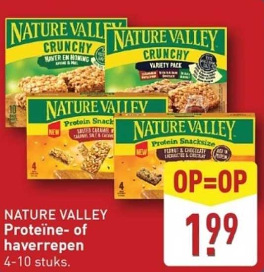 NATURE VALLEY Proteïne- of haverepen