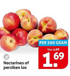 Nectarines of perziken los