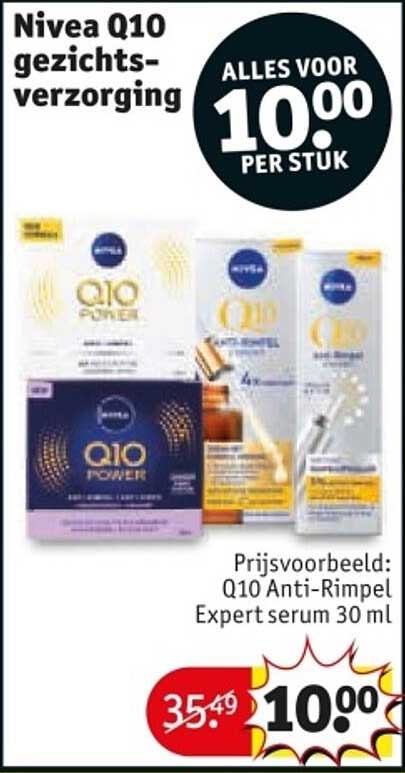 Nivea Q10 gezichtsverzorging