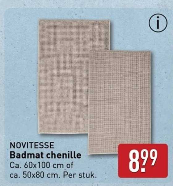 NOVITESSE Badmat chenille