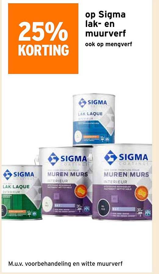 op Sigma lak- en muurverf