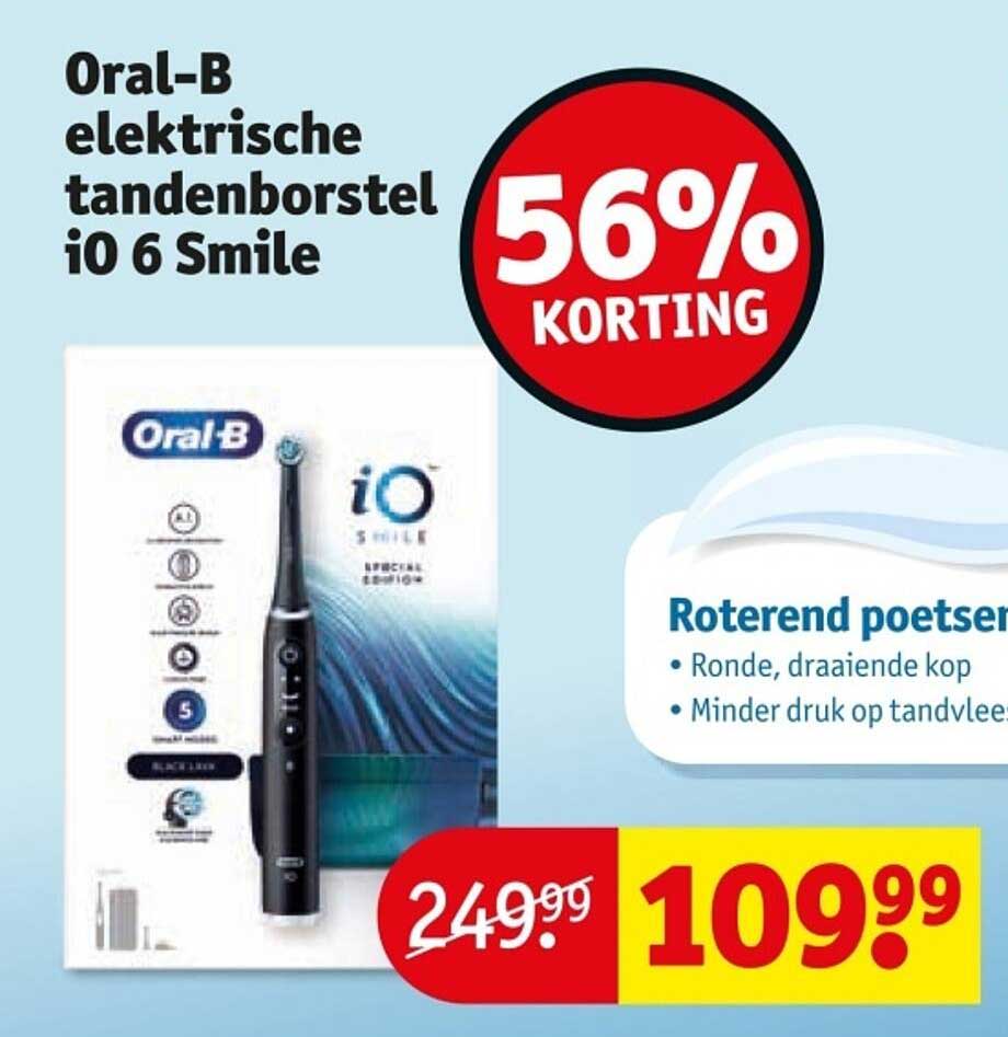 Oral-B elektrische tandenborstel iO 6 Smile
