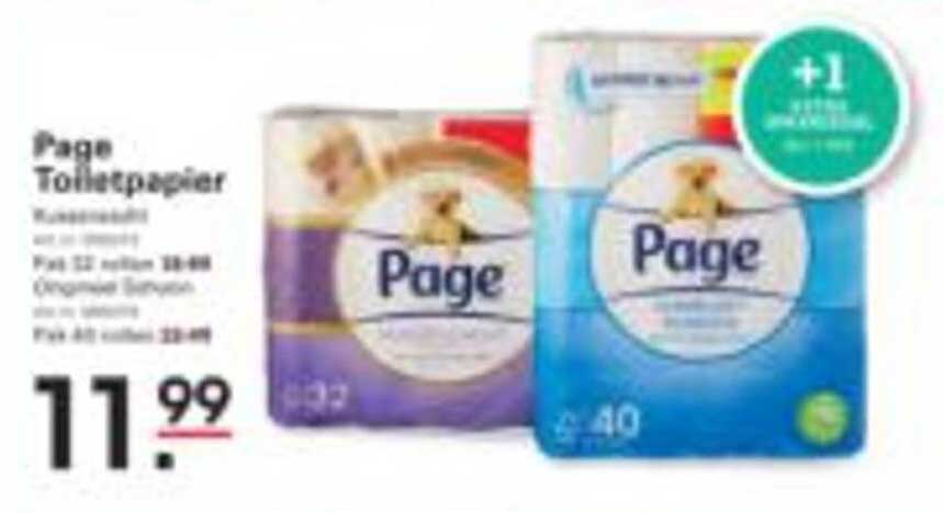 Page Toiletpapier