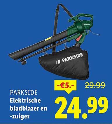 PARKSIDE Elektrische bladblazer en -zuiger
