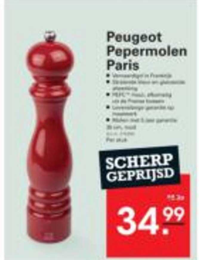 Peugeot Pepermolen Paris