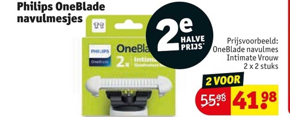 Philips OneBlade navulmesjes
