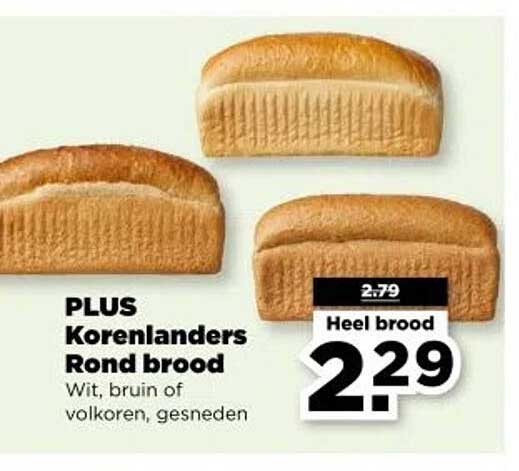 PLUS Korenlanders Rond brood