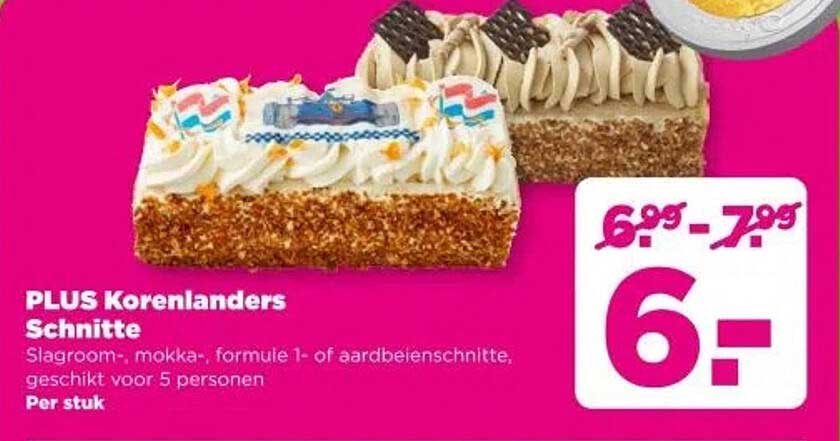 PLUS Korenlanders Schnitte