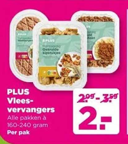 PLUS Vleesvervangers