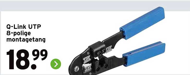 Q-Link UTP 8-polige montagetang