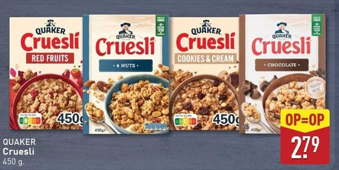QUAKER Cruesli