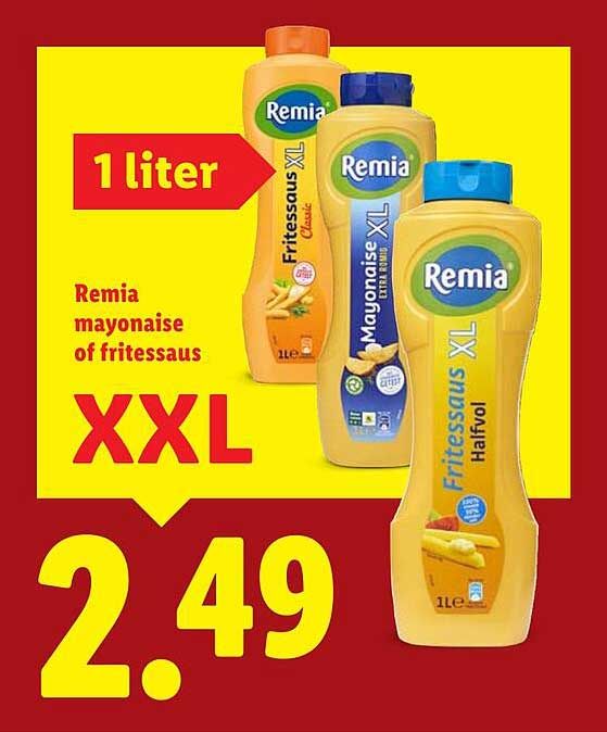 Remia mayonaise of fritessaus XXL