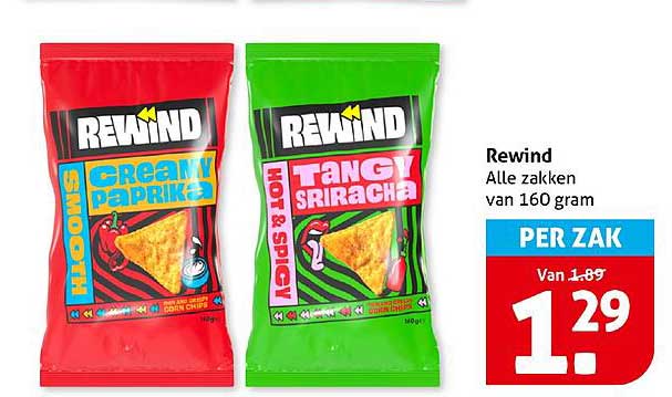 Rewind - Alle zakken van 160 gram