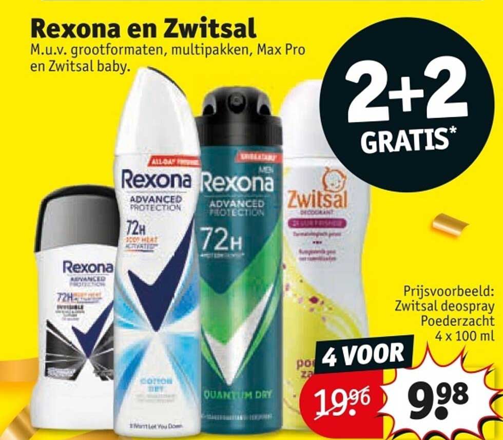 Rexona en Zwitsal