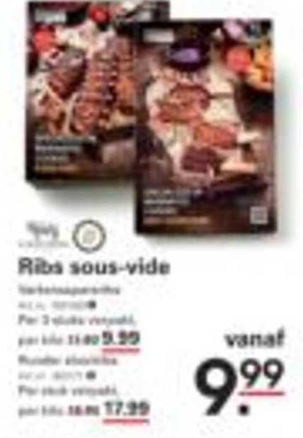 Ribs sous-vide