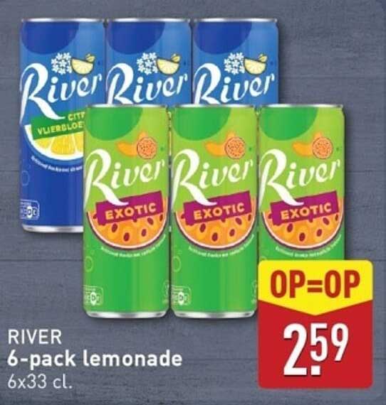 RIVER 6-pack lemonade