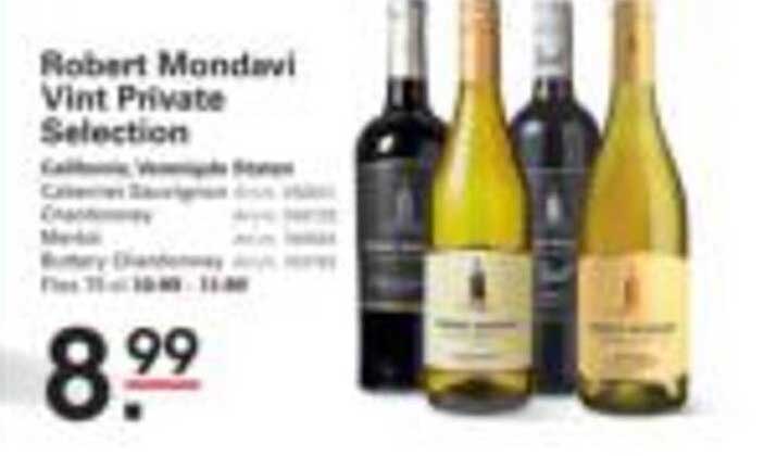 Robert Mondavi Vint Private Selection
