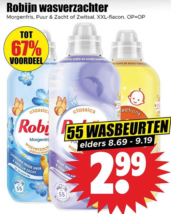 Robijn wasverzachter