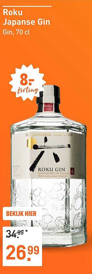 Roku Japanse Gin