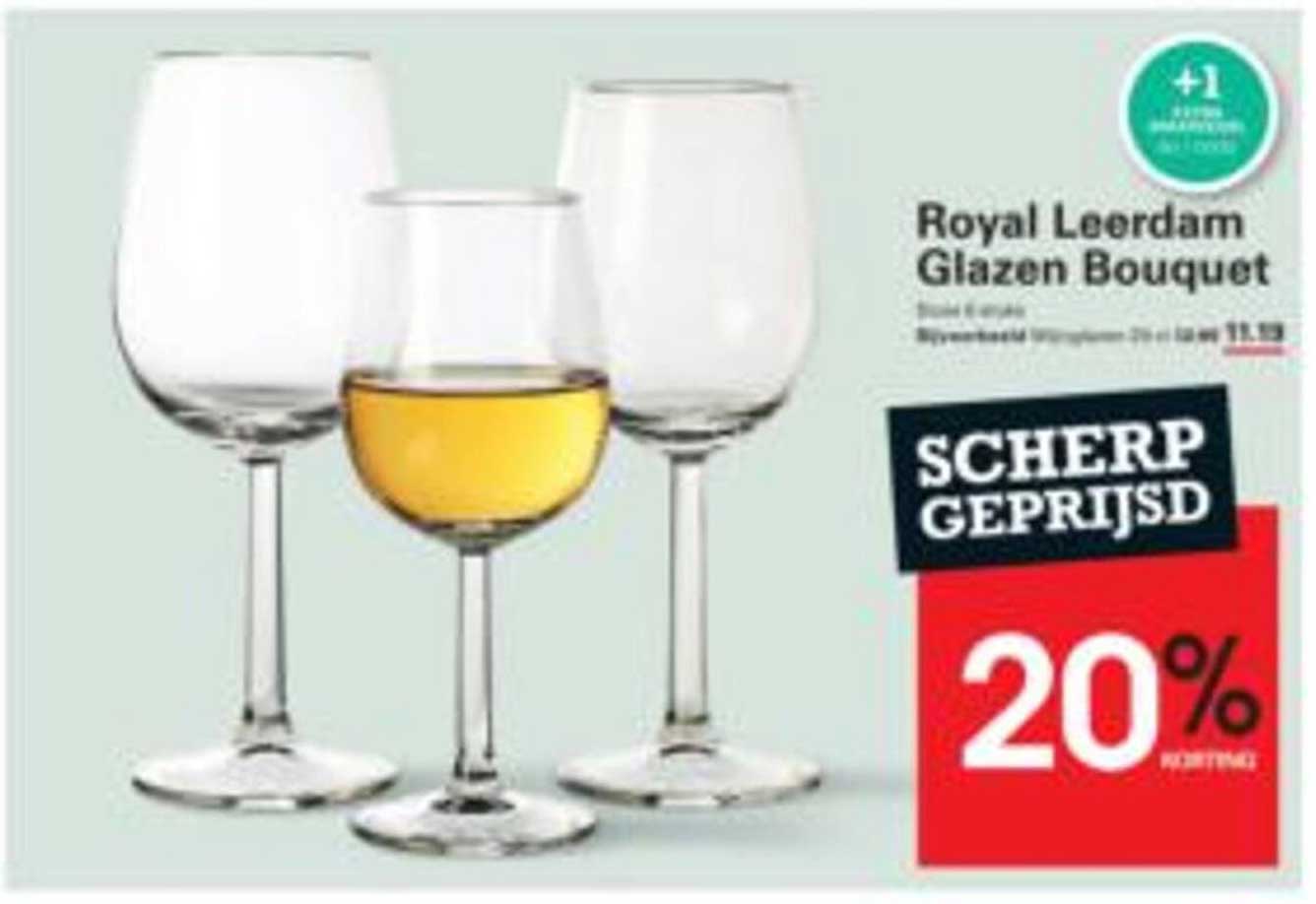 Royal Leerdam Glazen Bouquet
