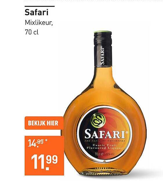 Safari Mixlikeur, 70 cl