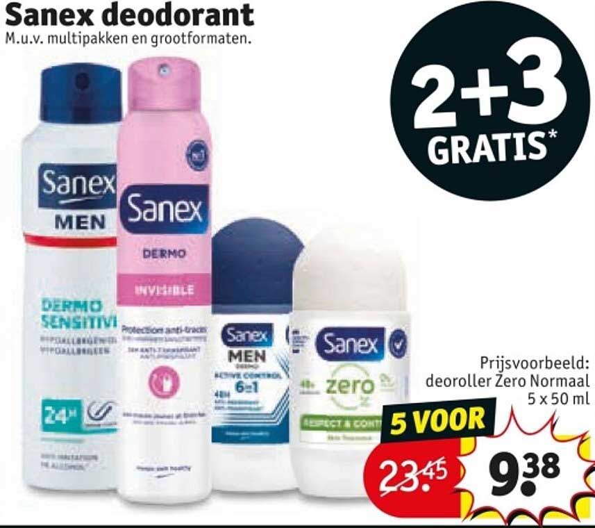 Sanex deodorant