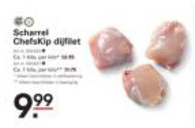 Scharrel ChefsKip dijifilet