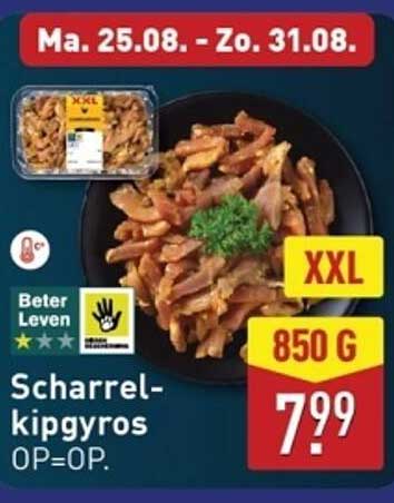 Scharrel-kipgyros 850 G