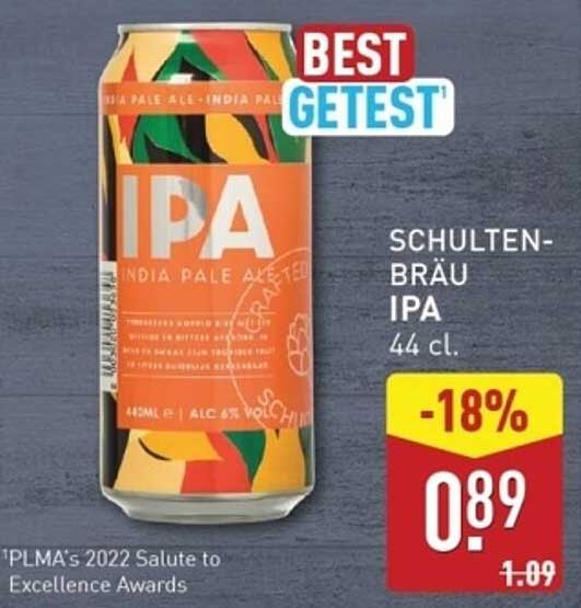 SCHULTEN-BRÄU IPA 44 cl