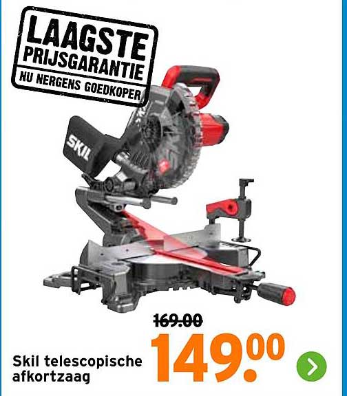 Skil telescopische afkortzaag