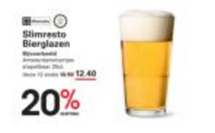 Slimresto Bierglazen
