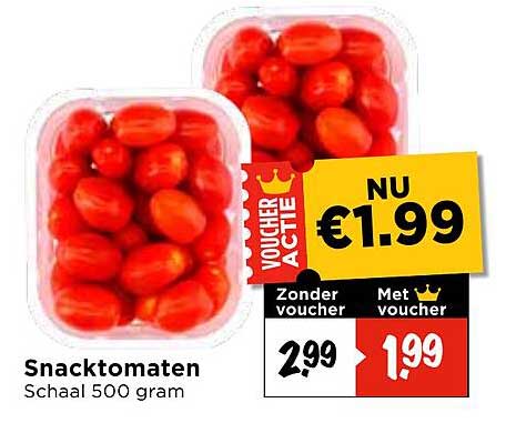 Snacktomaten Schaal 500 gram