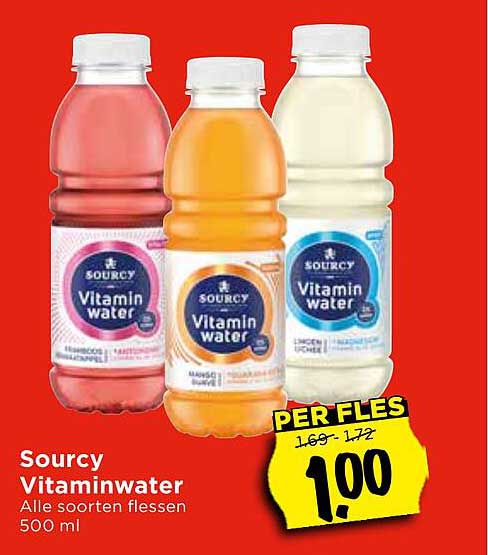 Sourcy Vitaminwater 500 ml