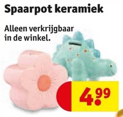Spaarpot keramiek