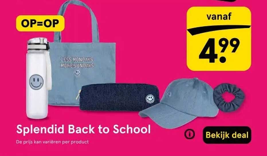 Splendid Back to School