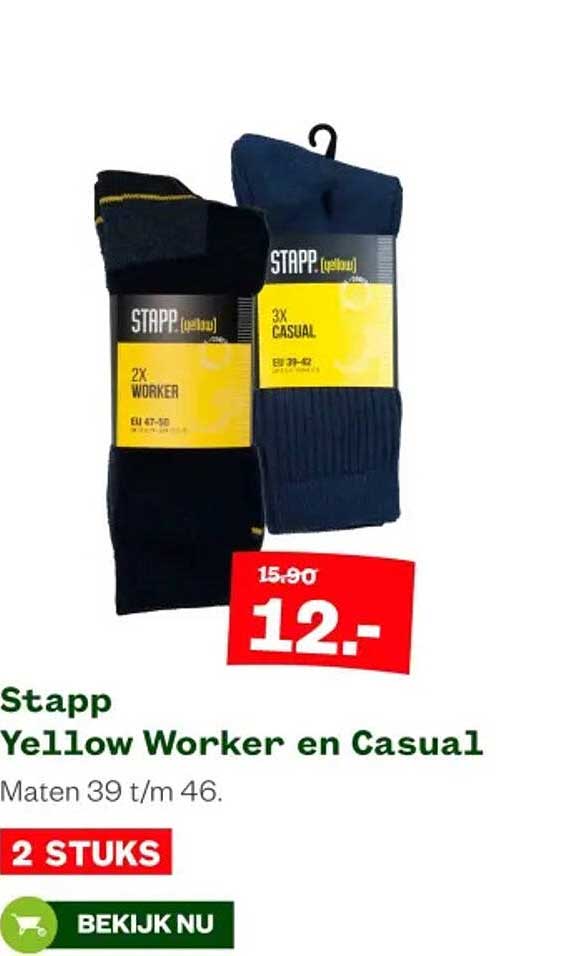 Stapp Yellow Worker en Casual