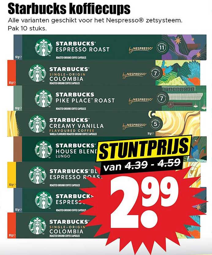 Starbucks koffiecups