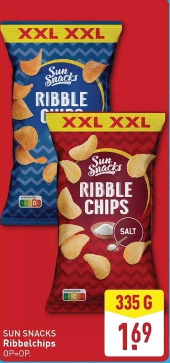 SUN SNACKS Ribbelchips
