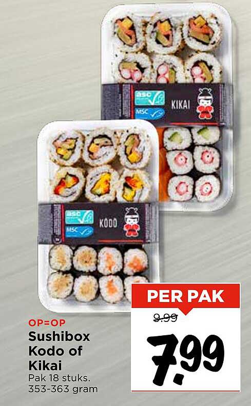 SushiBox Kodo of Kikai