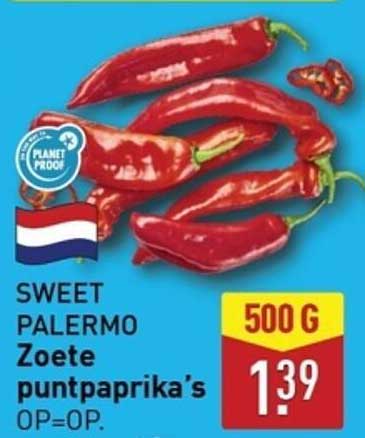 SWEET PALERMO Zoete puntpaprika's