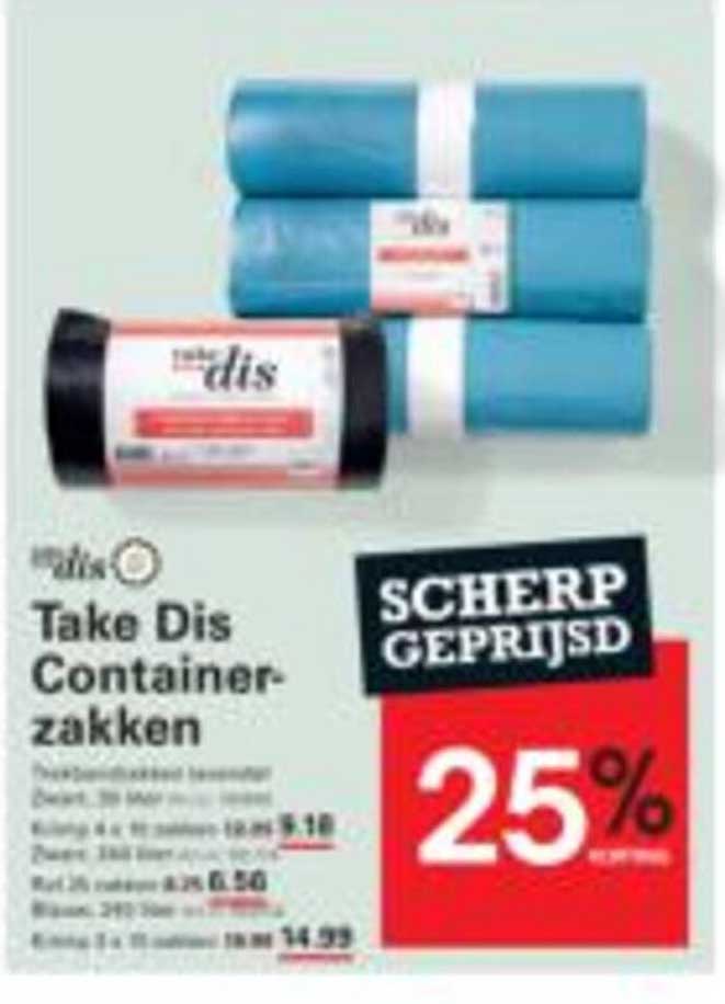 Take Dis Containerzakken