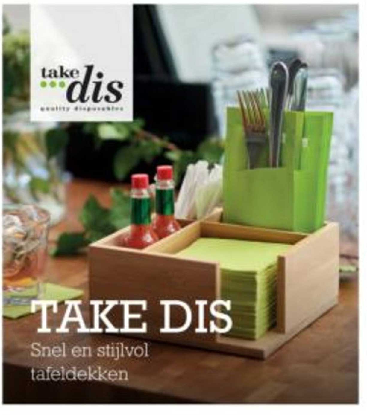 TAKE DIS Snel en stijlvol tafeldekken