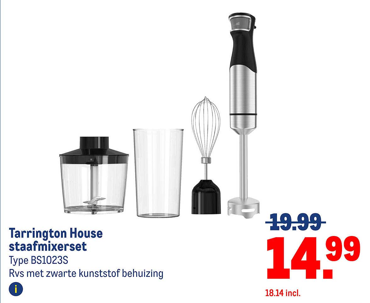 Tarrington House staafmixerset Type BS1023S