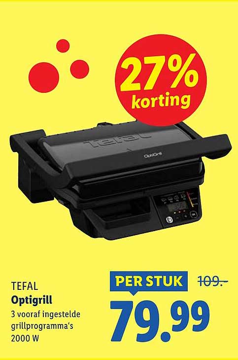 TEFAL Optigrill