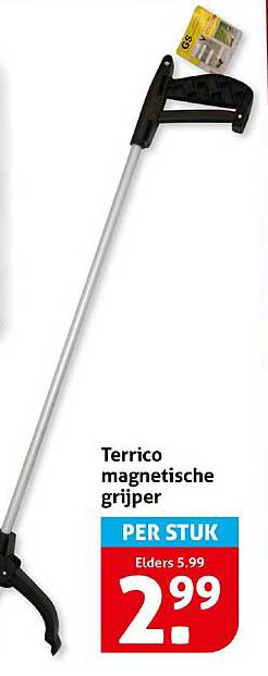 Terrico magnetische grijper
