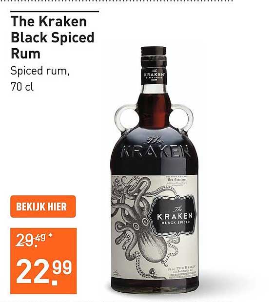 The Kraken Black Spiced Rum