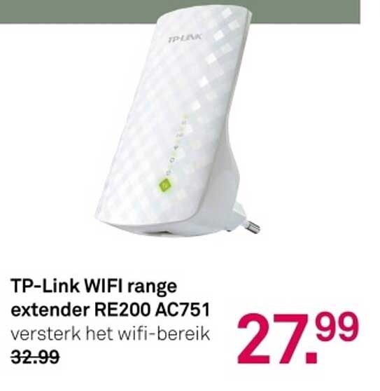 TP-Link WIFI range extender RE200 AC751